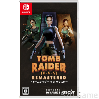 NS Tomb Raider IV-VI Remastered 古墓奇兵 IV-VI 重製版 簡中日英限定版